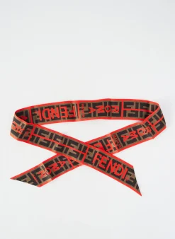 Accessoire Pour Cheveux Fendi Rouge