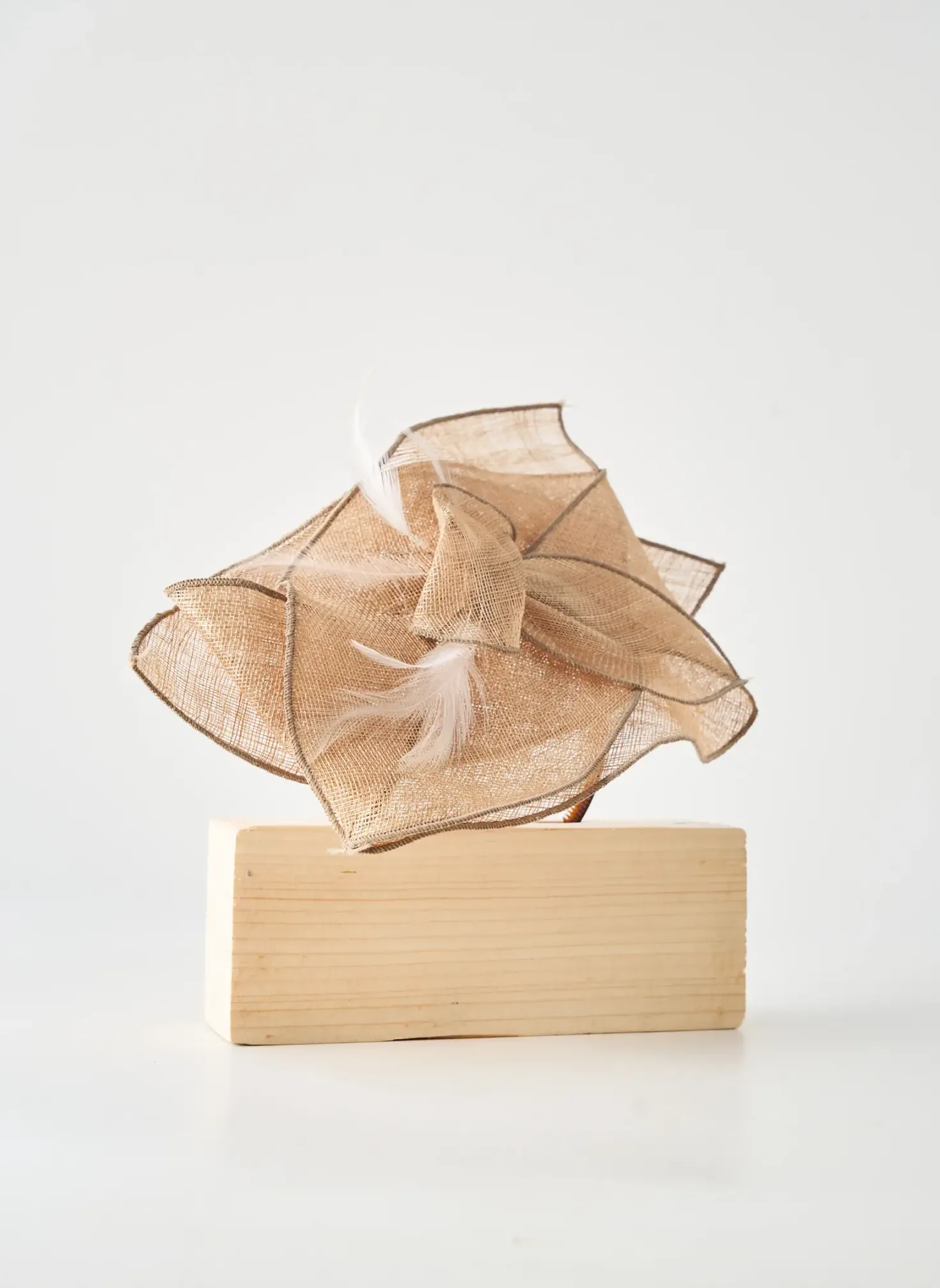 Accessoire Pour Cheveux Tout En Tete Beige
