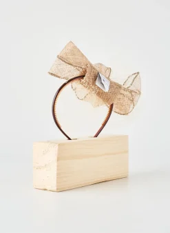 Accessoire Pour Cheveux Tout En Tete Beige