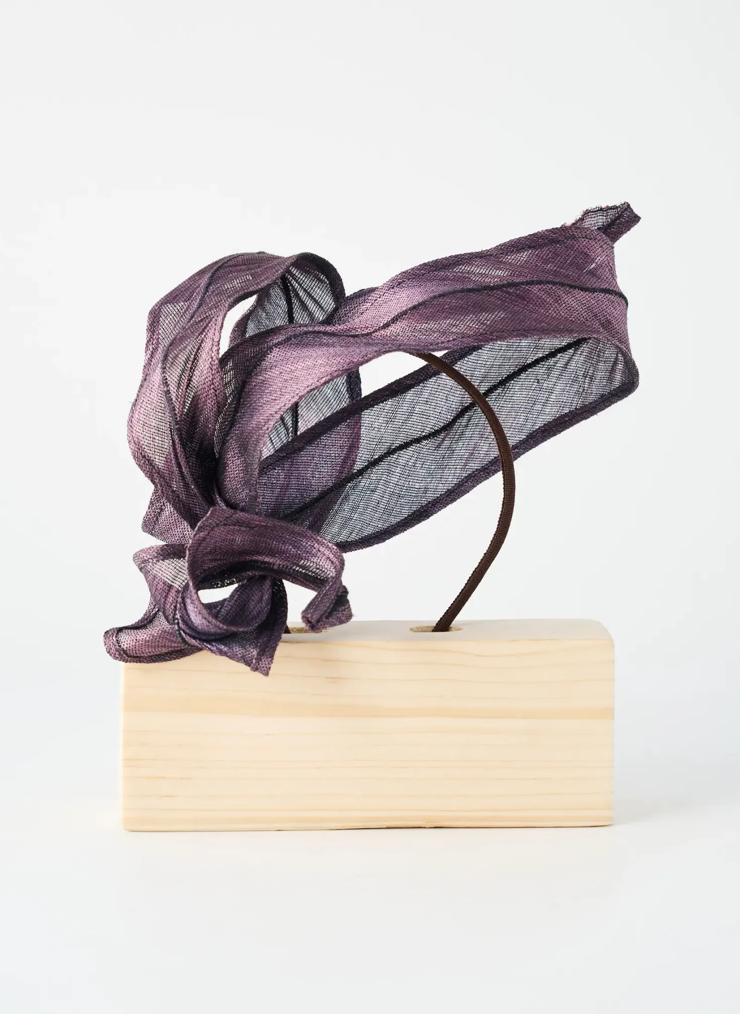 Accessoire Pour Cheveux Virginie Poisson Violet