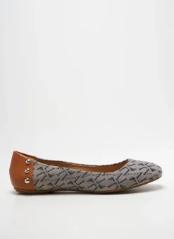 Ballerines Armani Marron Talon Plat Jusqu'à 3cm