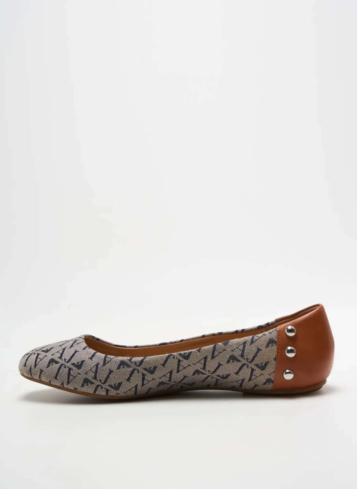 Ballerines Armani Marron Talon Plat Jusqu'à 3cm