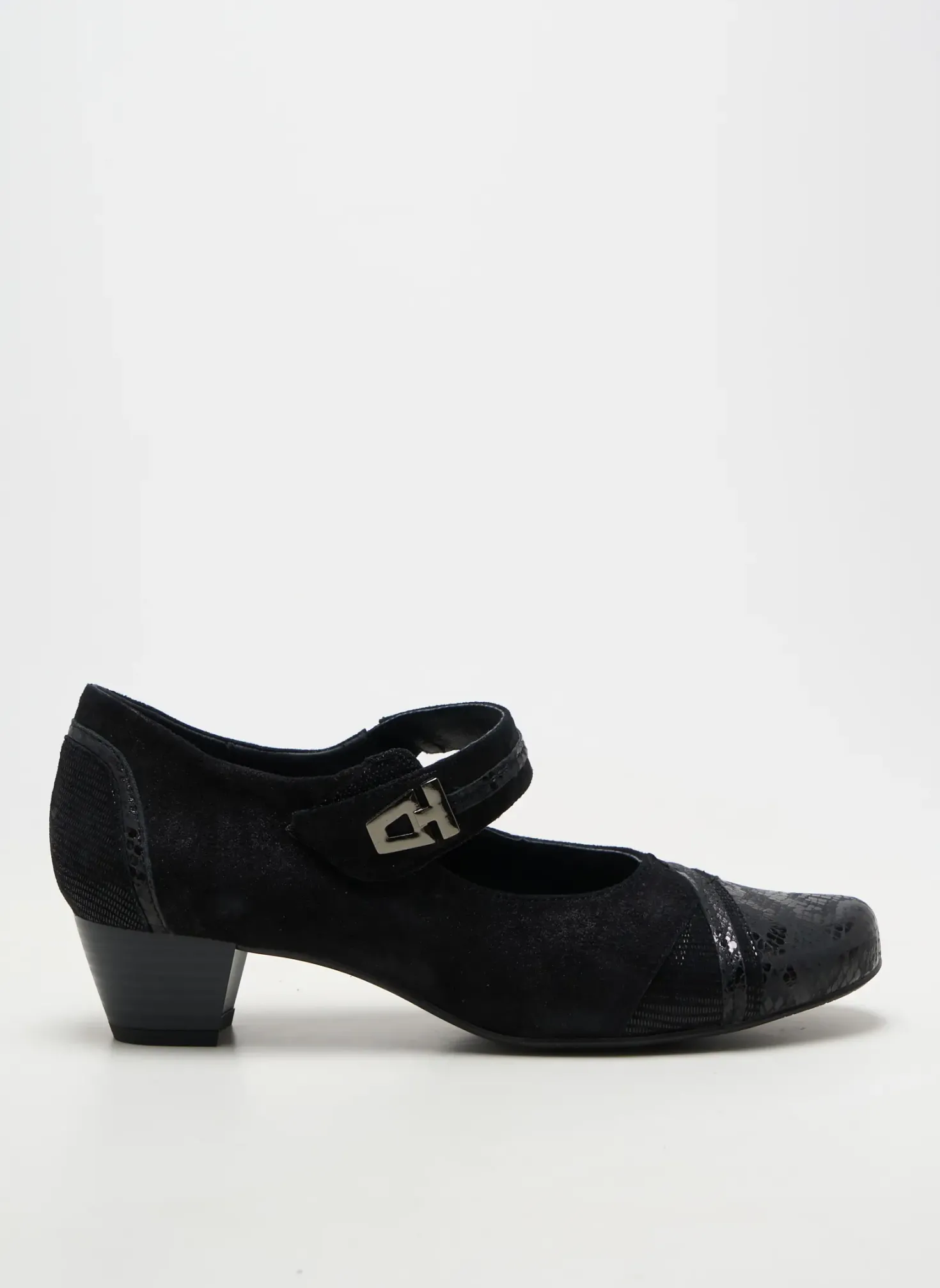 Ballerines Artika Soft Noir Talon De 4 À 6cm