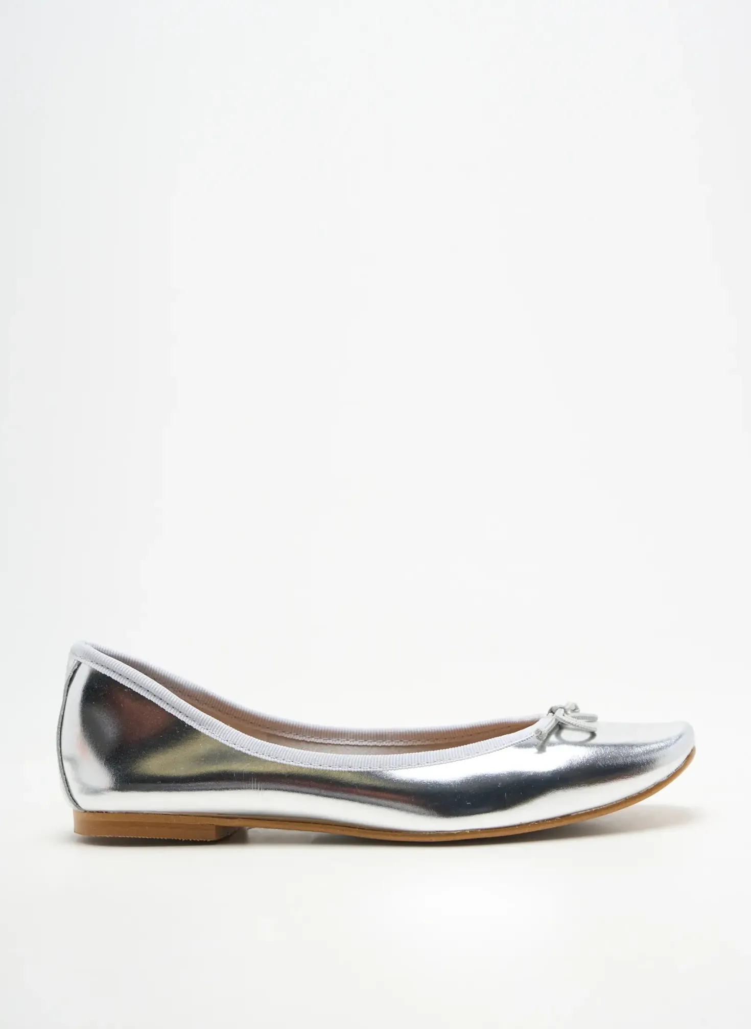 Ballerines Bella Storia Argent Talon Plat Jusqu'à 3cm
