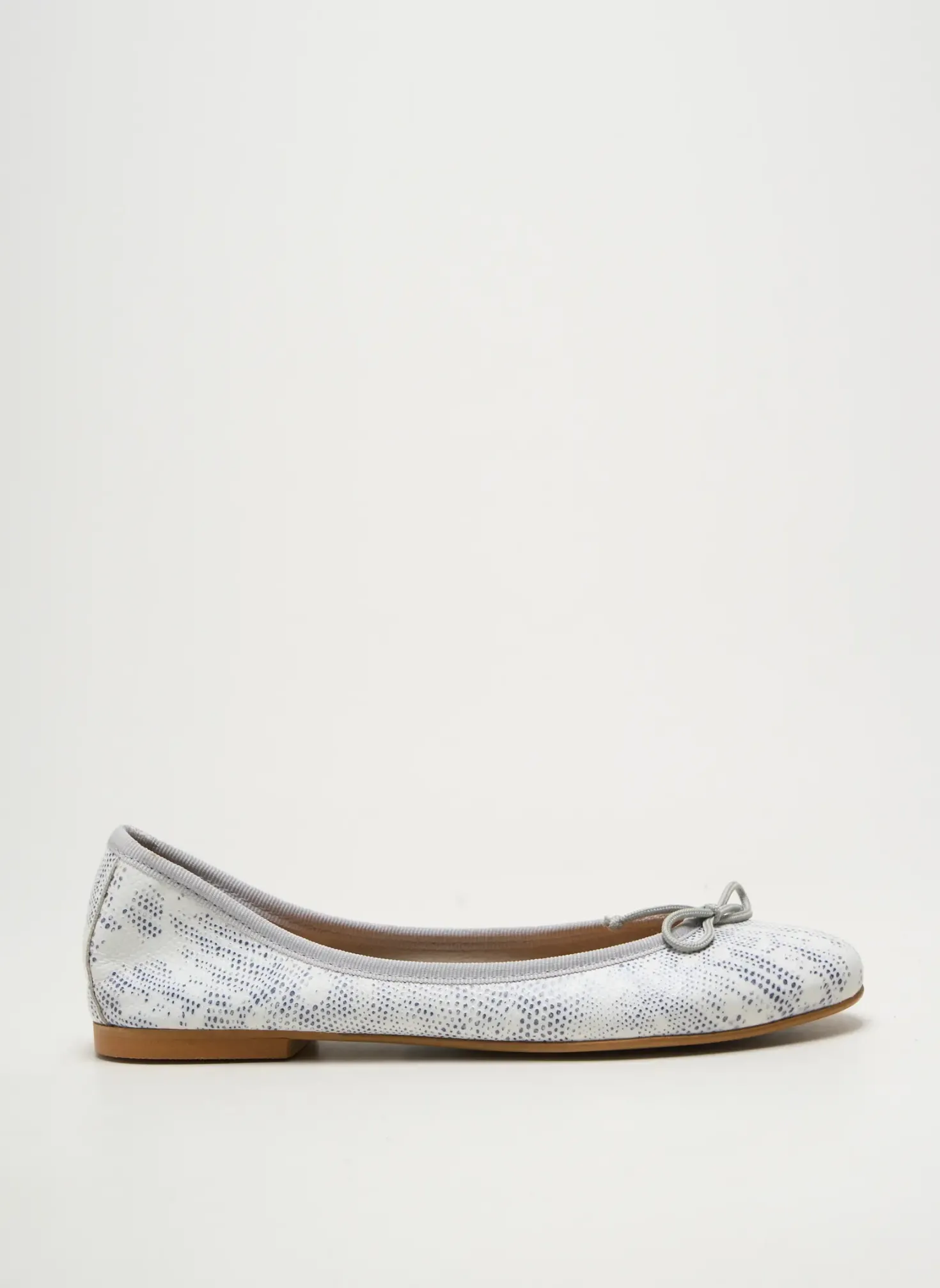 Ballerines Bella Storia Blanc Talon Plat Jusqu'à 3cm