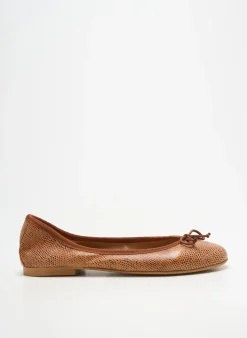 Ballerines Bella Storia Marron Talon Plat Jusqu'à 3cm