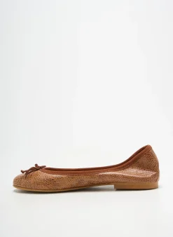 Ballerines Bella Storia Marron Talon Plat Jusqu'à 3cm
