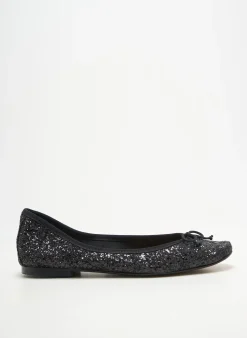 Ballerines Bella Storia Noir Talon Plat Jusqu'à 3cm