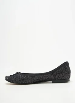 Ballerines Bella Storia Noir Talon Plat Jusqu'à 3cm
