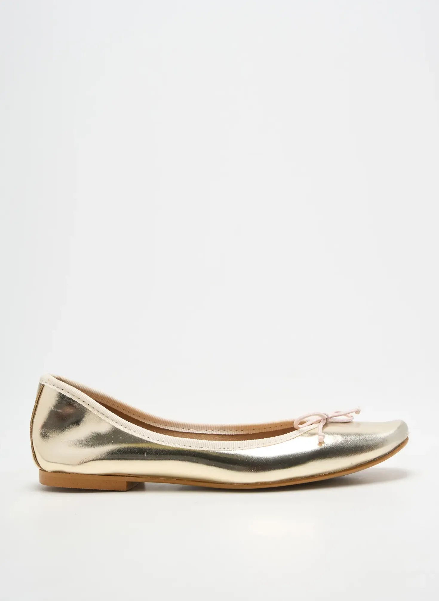 Ballerines Bella Storia Or Talon Plat Jusqu'à 3cm