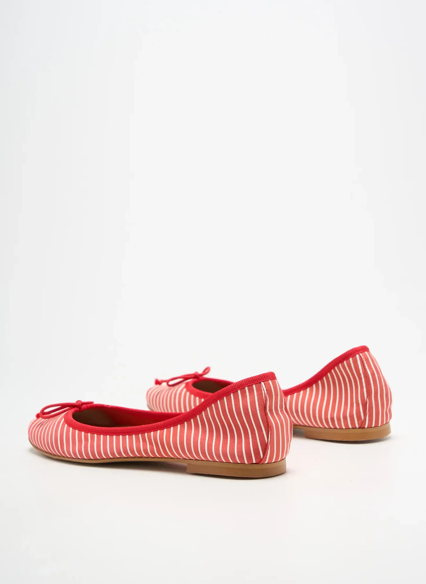 Ballerines Bella Storia Rouge Talon Plat Jusqu'à 3cm