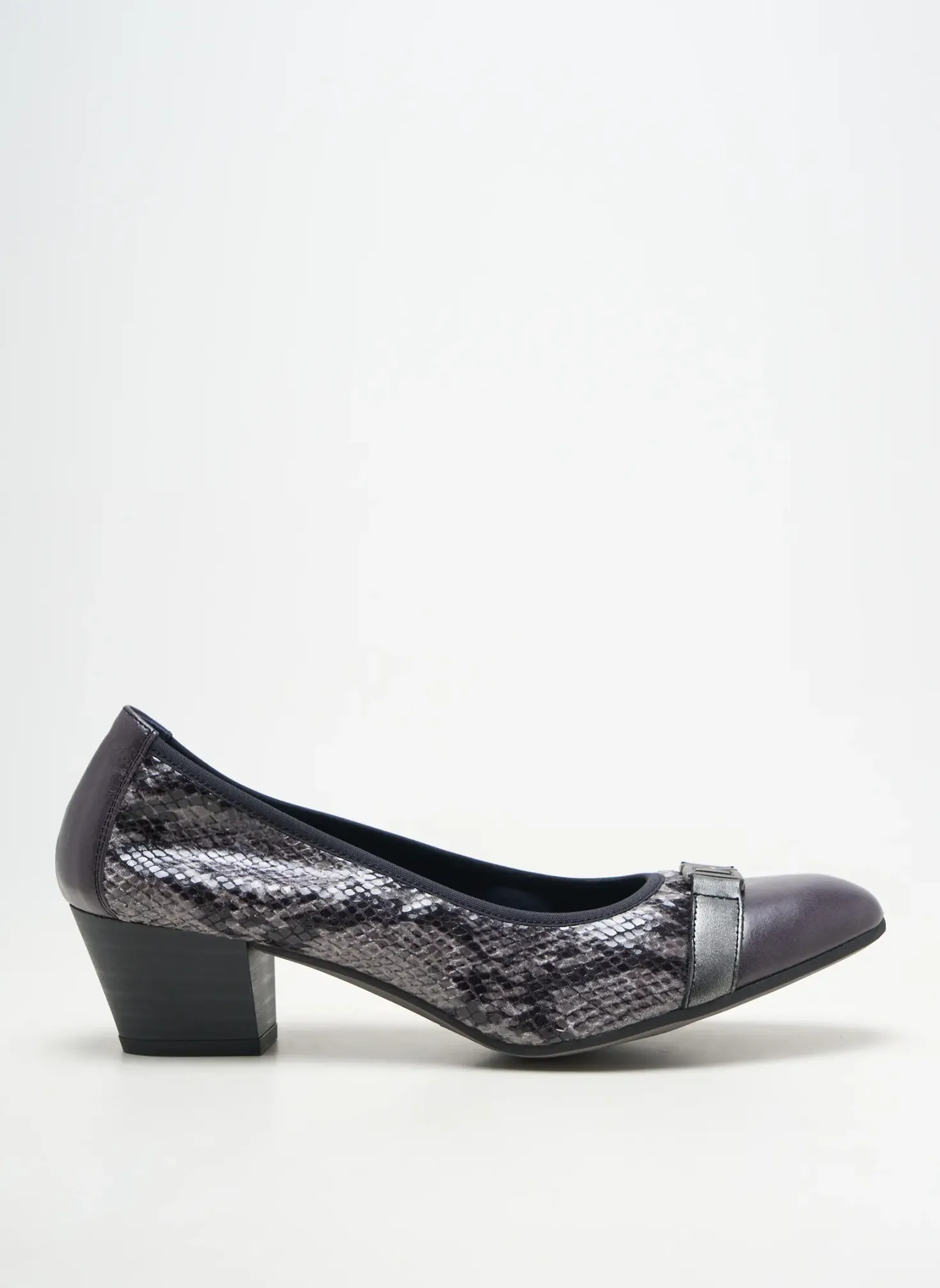 Ballerines Dorking Gris Talon De 4 À 6cm