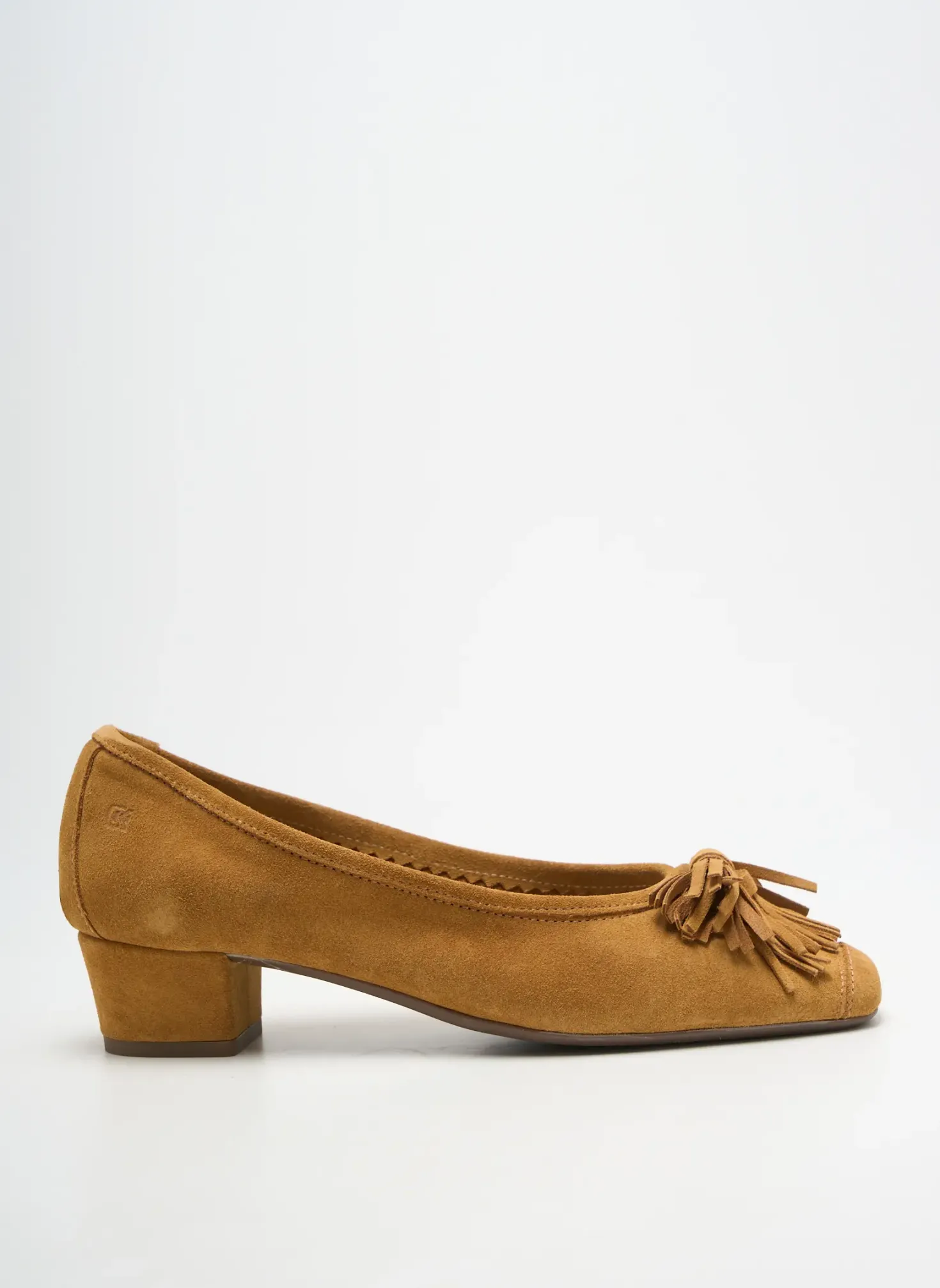 Ballerines Dorking Marron Talon Plat Jusqu'à 3cm