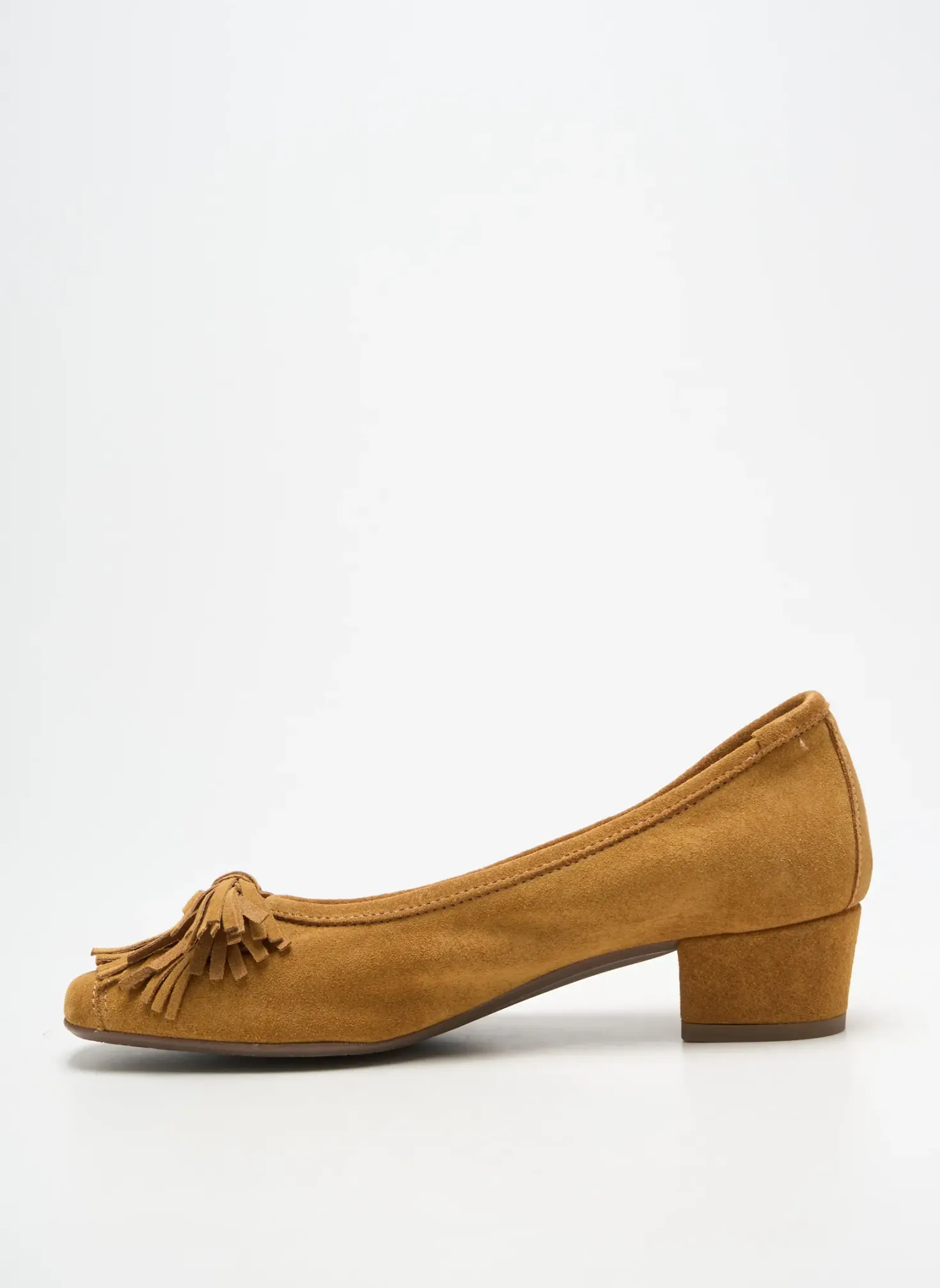Ballerines Dorking Marron Talon Plat Jusqu'à 3cm
