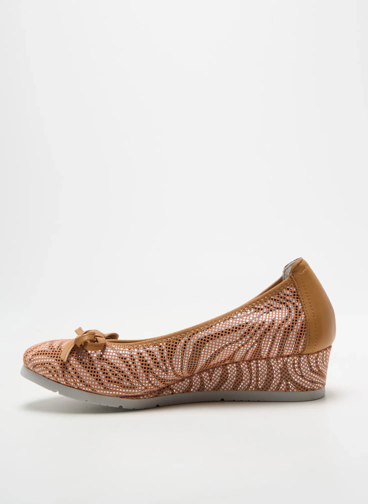 Ballerines Dorking Marron Talon De 4 À 6cm