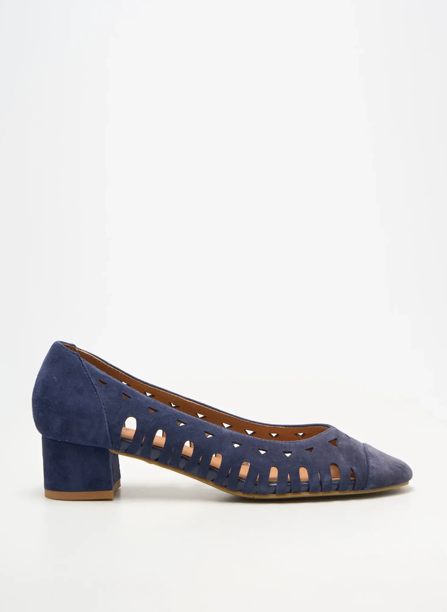 Ballerines Emilie Karston Bleu Talon De 4 À 6cm