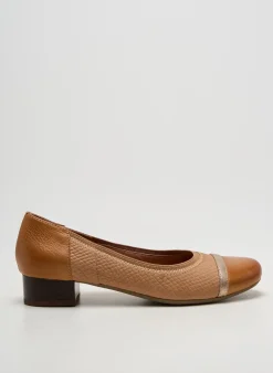 Ballerines Emilie Karston Marron Talon Plat Jusqu'à 3cm