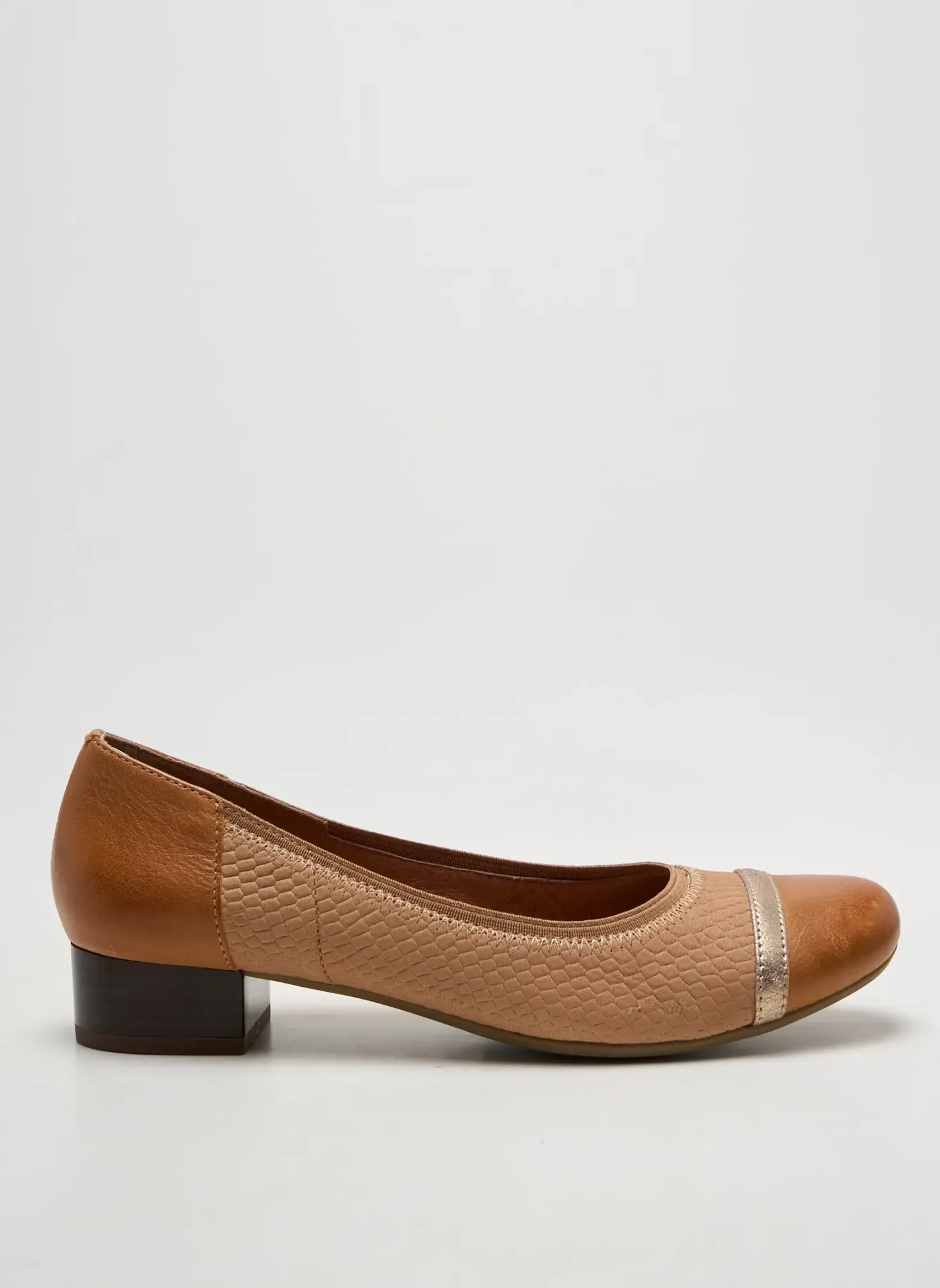 Ballerines Emilie Karston Marron Talon Plat Jusqu'à 3cm