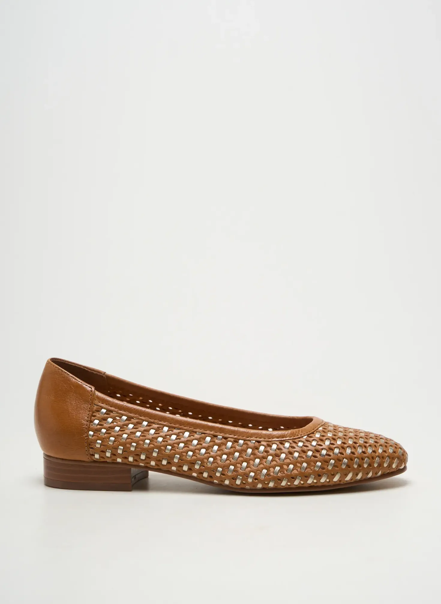 Ballerines Emilie Karston Marron Talon Plat Jusqu'à 3cm