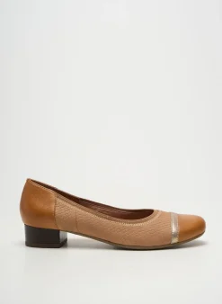 Ballerines Emilie Karston Marron Talon Plat Jusqu'à 3cm