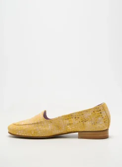 Ballerines Folie's Jaune Talon Plat Jusqu'à 3cm