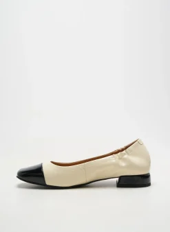 Ballerines Fugitive Beige Talon Plat Jusqu'à 3cm