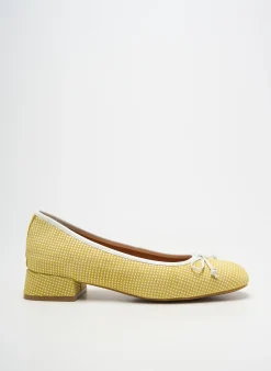 Ballerines Fugitive By Francesco Rossi Jaune Talon Plat Jusqu'à 3cm