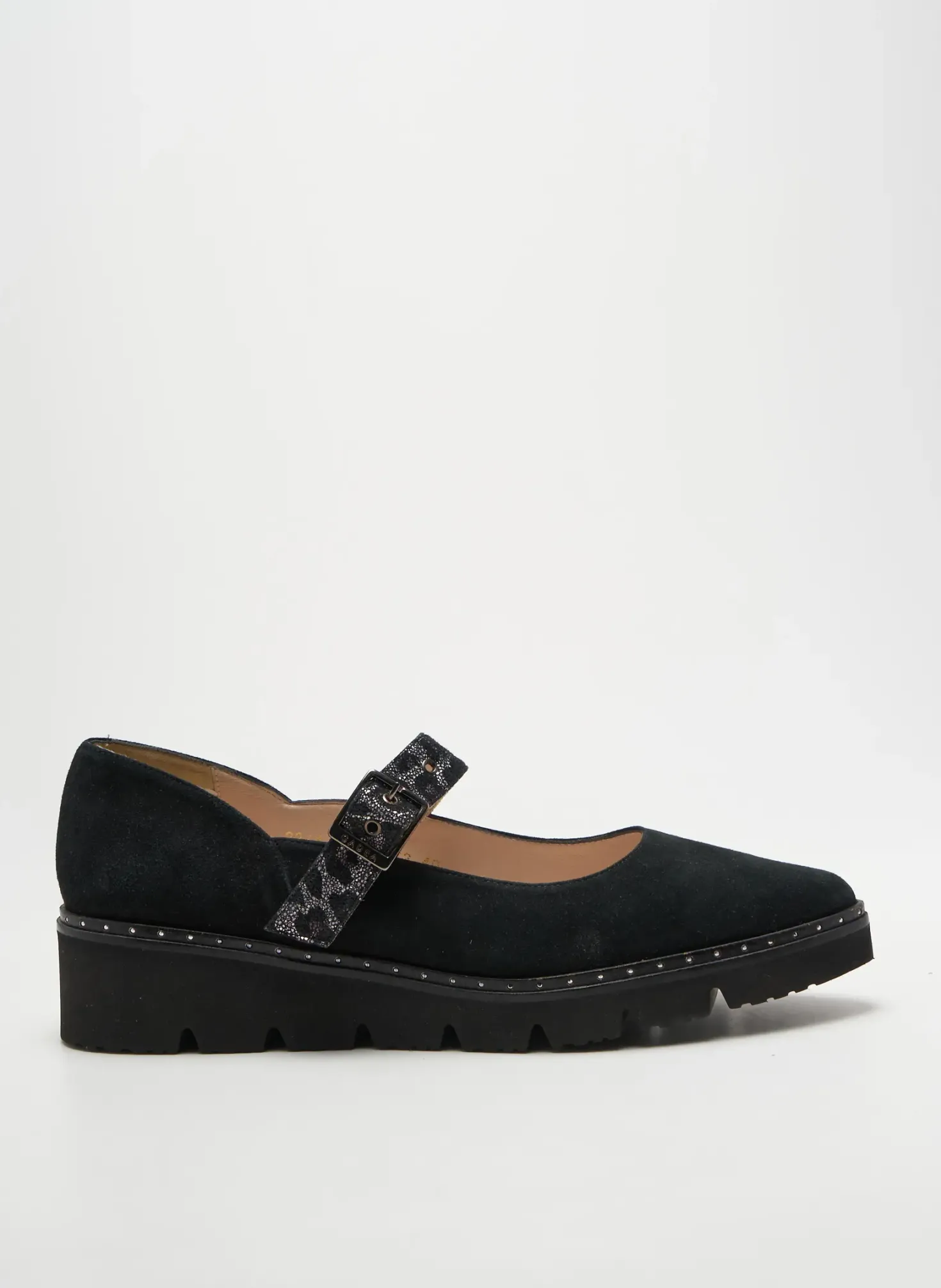 Ballerines Gadea Noir Talon De 4 À 6cm