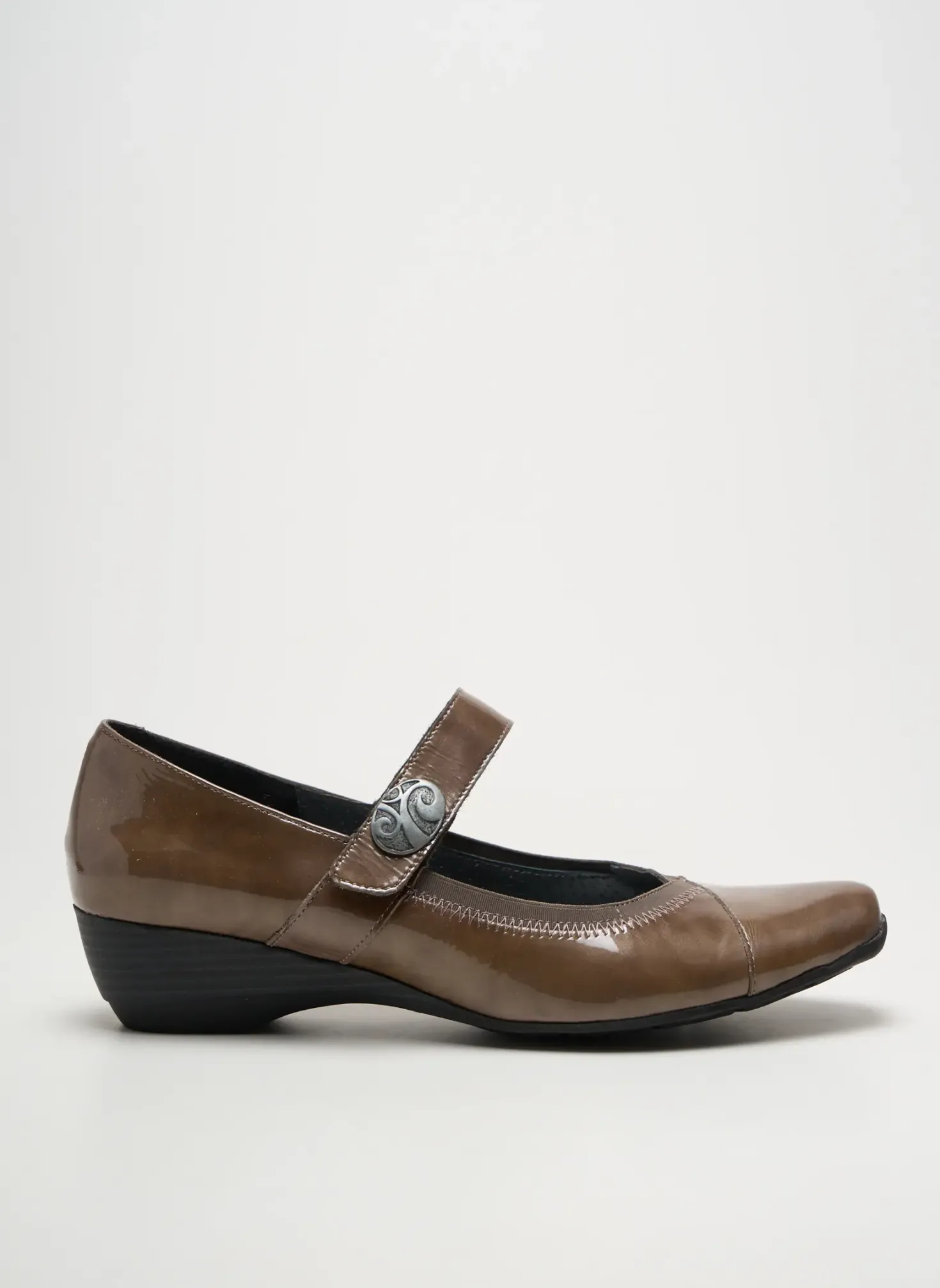 Ballerines Geo-reino Marron Talon De 4 À 6cm