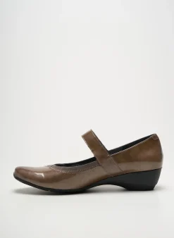 Ballerines Geo-reino Marron Talon De 4 À 6cm