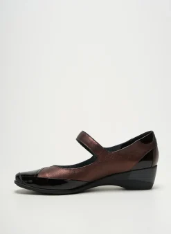 Ballerines Geo-reino Marron Talon De 4 À 6cm