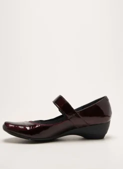 Ballerines Geo-reino Rouge Talon De 4 À 6cm