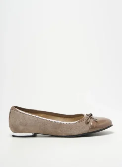 Ballerines Heine Marron Talon Plat Jusqu'à 3cm