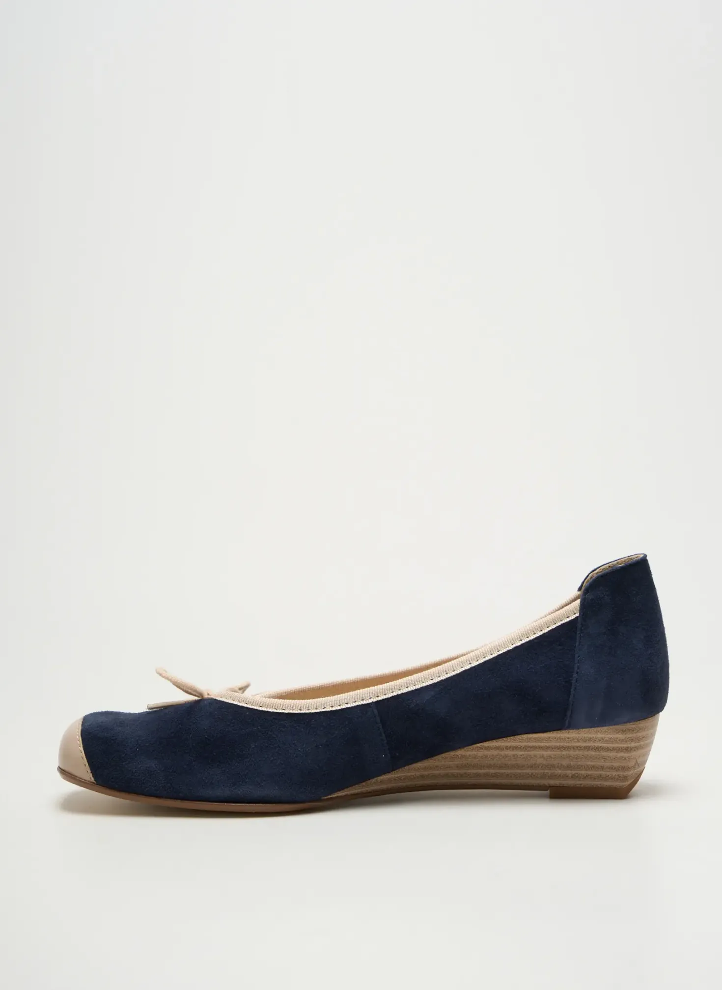 Ballerines Hirica Bleu Talon Plat Jusqu'à 3cm