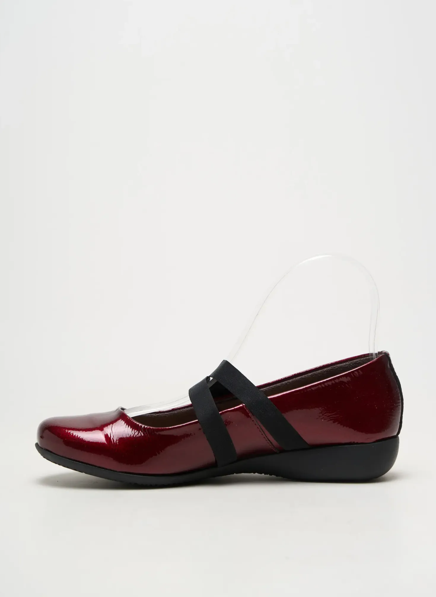 Ballerines Hirica Rouge Talon Plat Jusqu'à 3cm