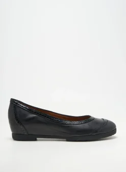 Ballerines Homers Noir Talon Plat Jusqu'à 3cm