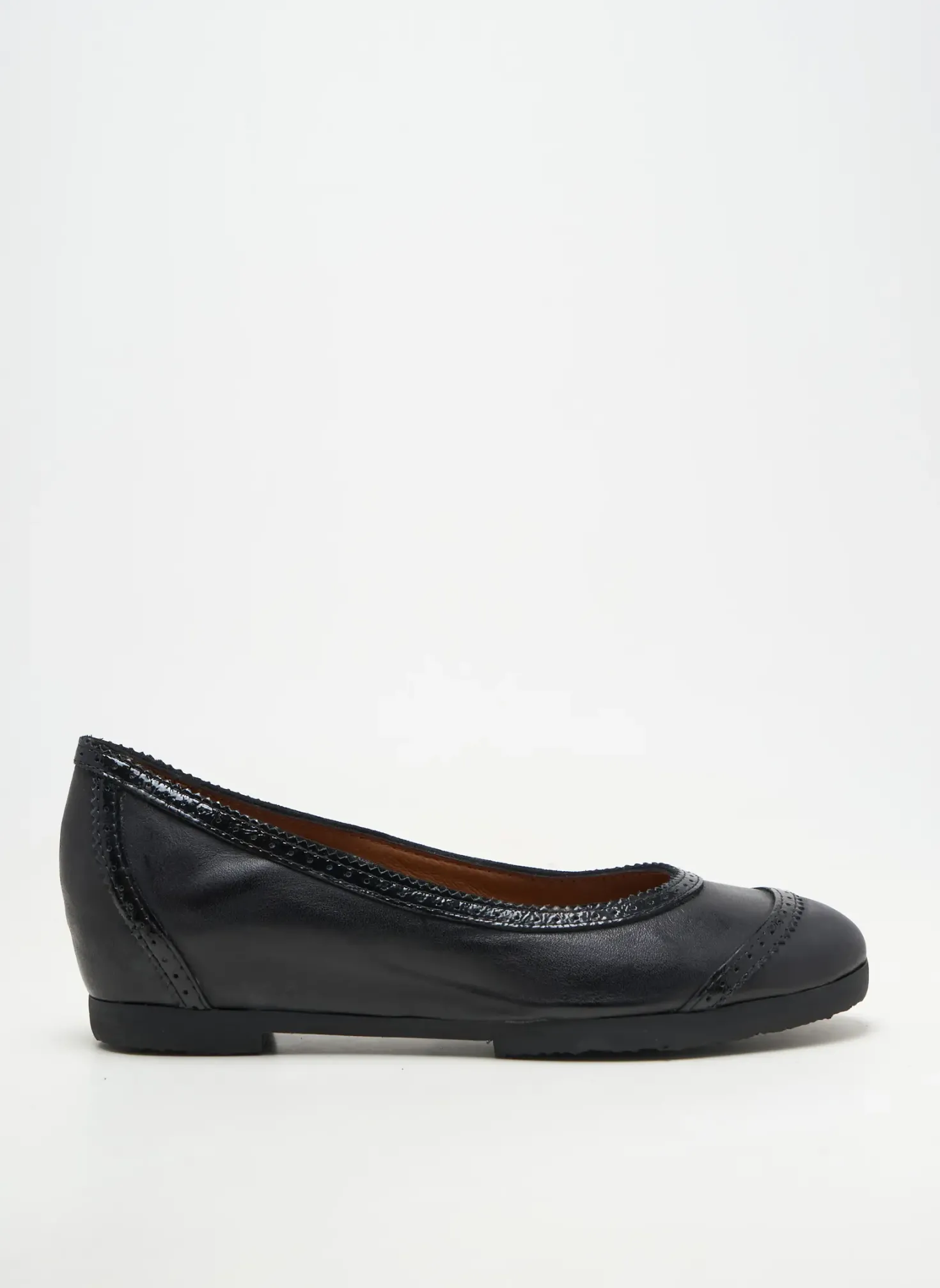 Ballerines Homers Noir Talon Plat Jusqu'à 3cm