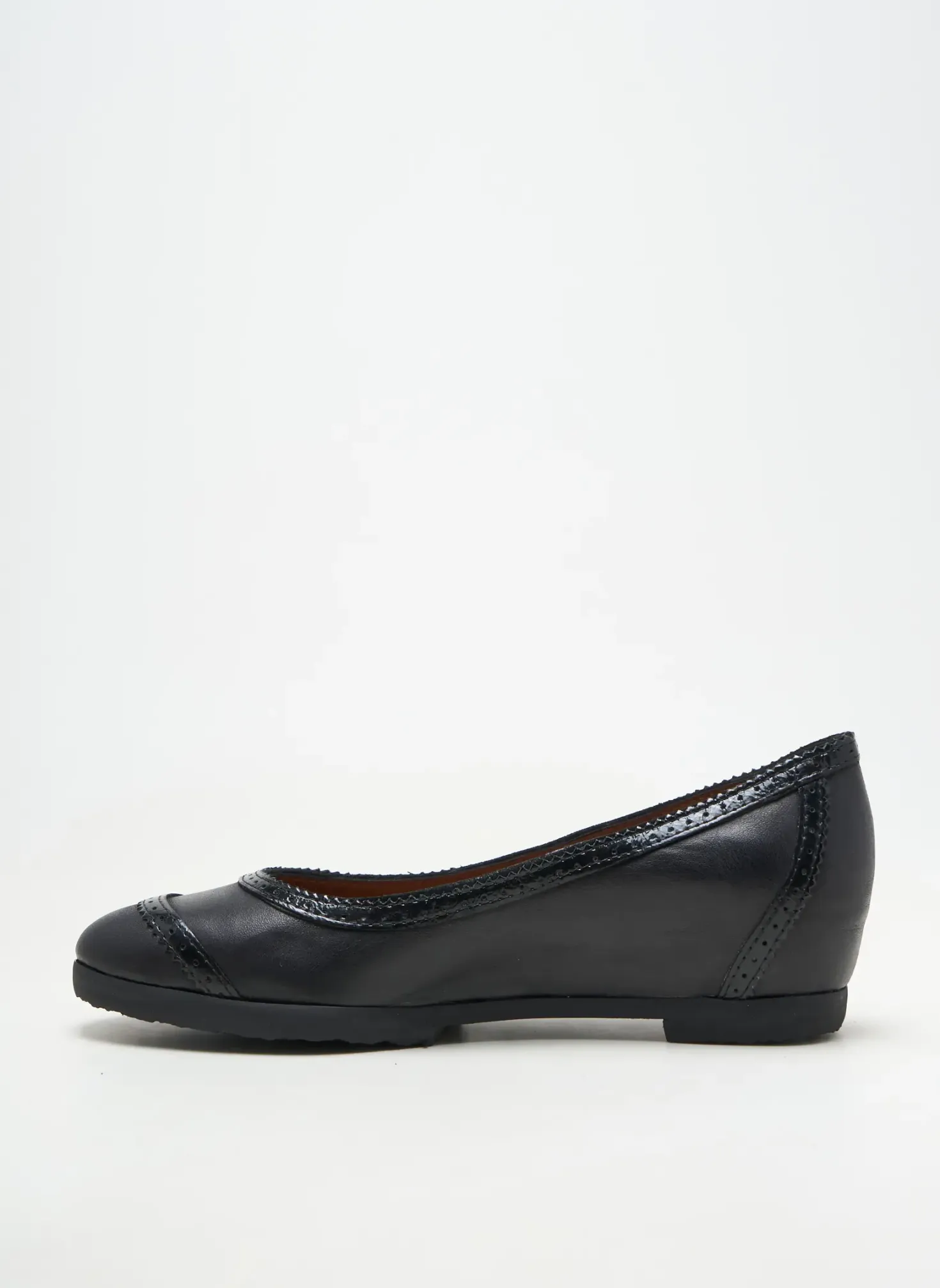 Ballerines Homers Noir Talon Plat Jusqu'à 3cm