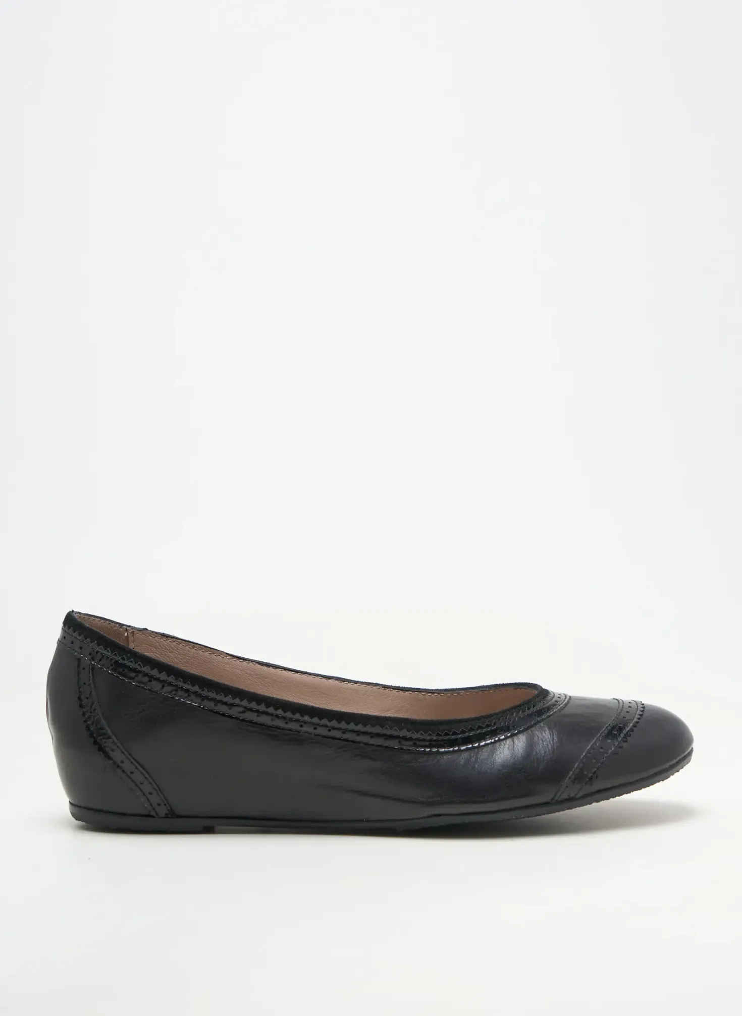 Ballerines Homers Noir Talon Plat Jusqu'à 3cm