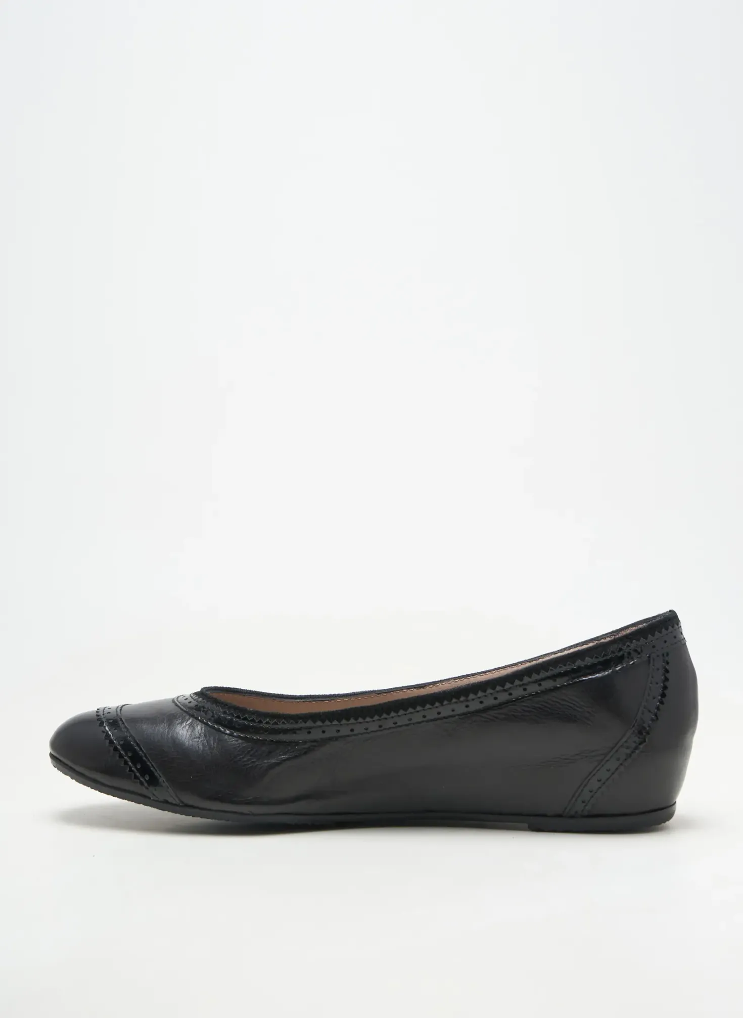 Ballerines Homers Noir Talon Plat Jusqu'à 3cm