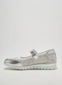 Ballerines Inea Argent Talon Plat Jusqu'à 3cm