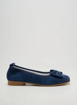 Ballerines Infini Bleu Talon Plat Jusqu'à 3cm