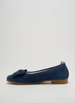 Ballerines Infini Bleu Talon Plat Jusqu'à 3cm