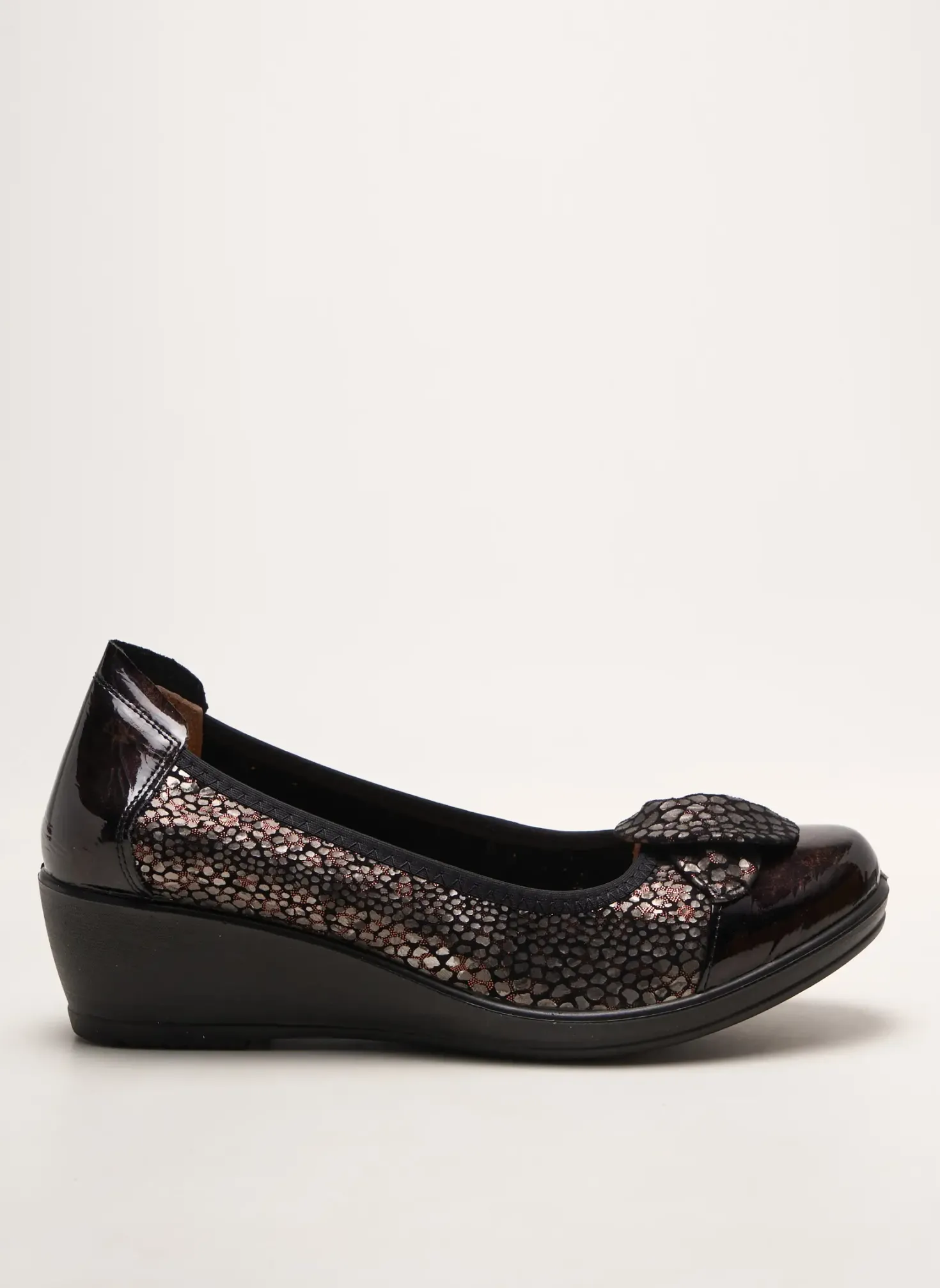 Ballerines Infini Marron Talon De 4 À 6cm