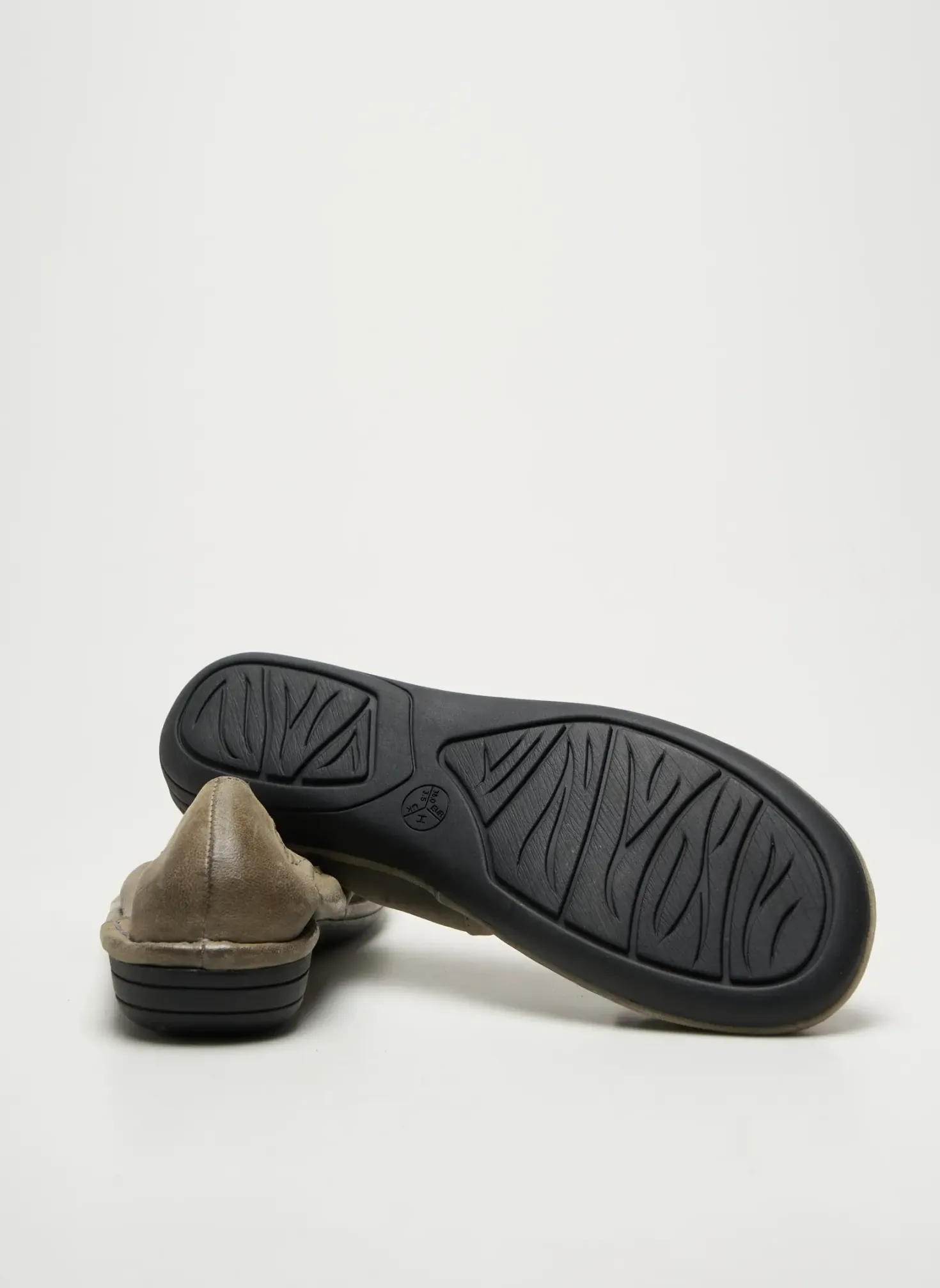 Ballerines Jana Gris Talon Plat Jusqu'à 3cm