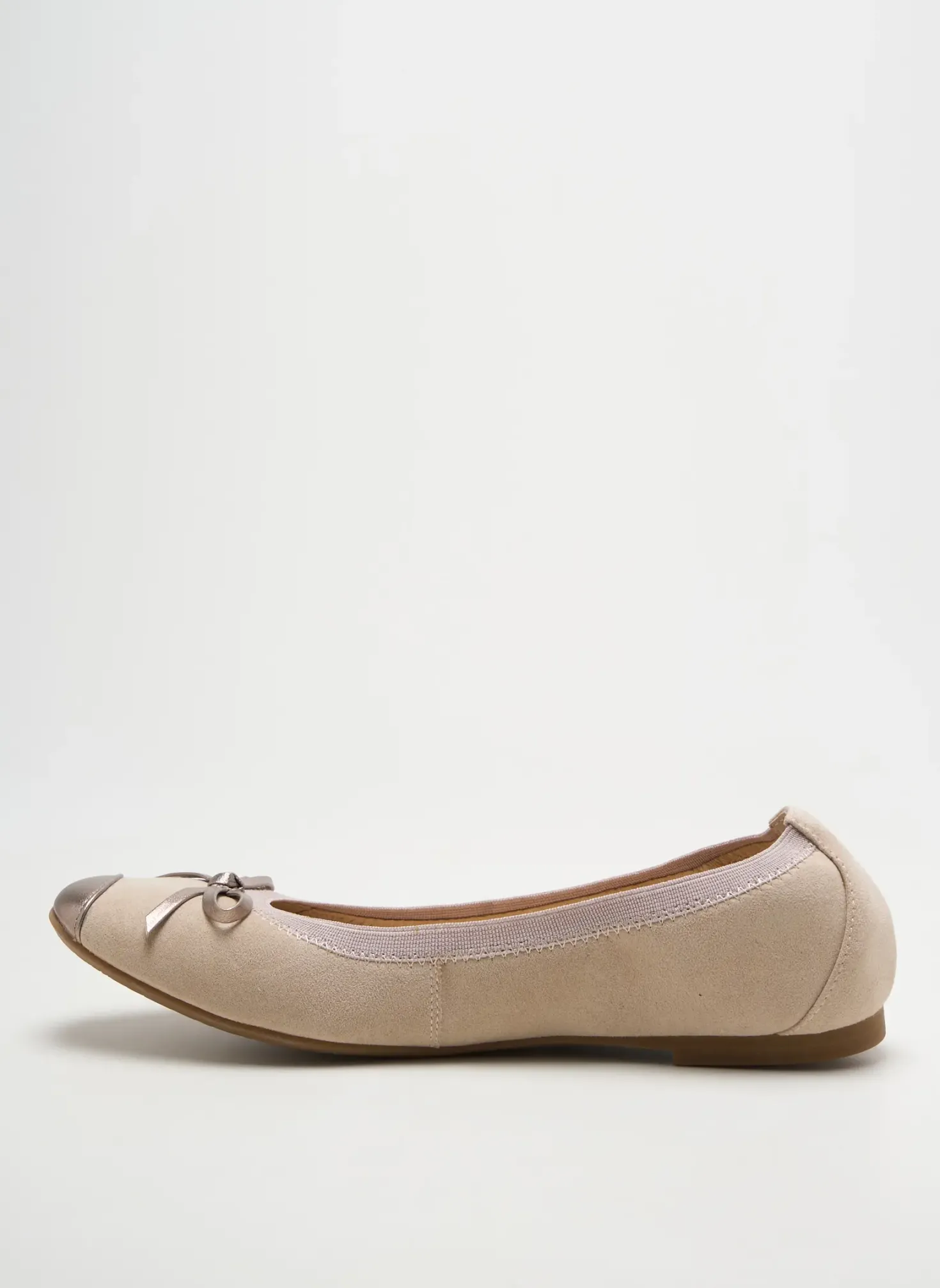 Ballerines Jb Martin Beige Talon Plat Jusqu'à 3cm