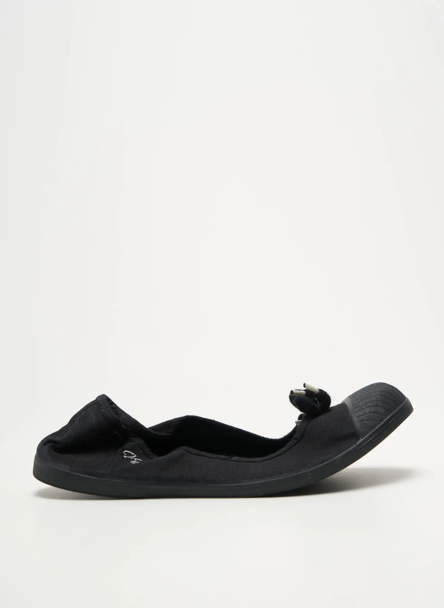 Ballerines Kaporal Noir Talon Plat Jusqu'à 3cm