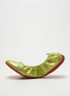 Ballerines Lpb Les Petites Bombes Vert Talon Plat Jusqu'à 3cm