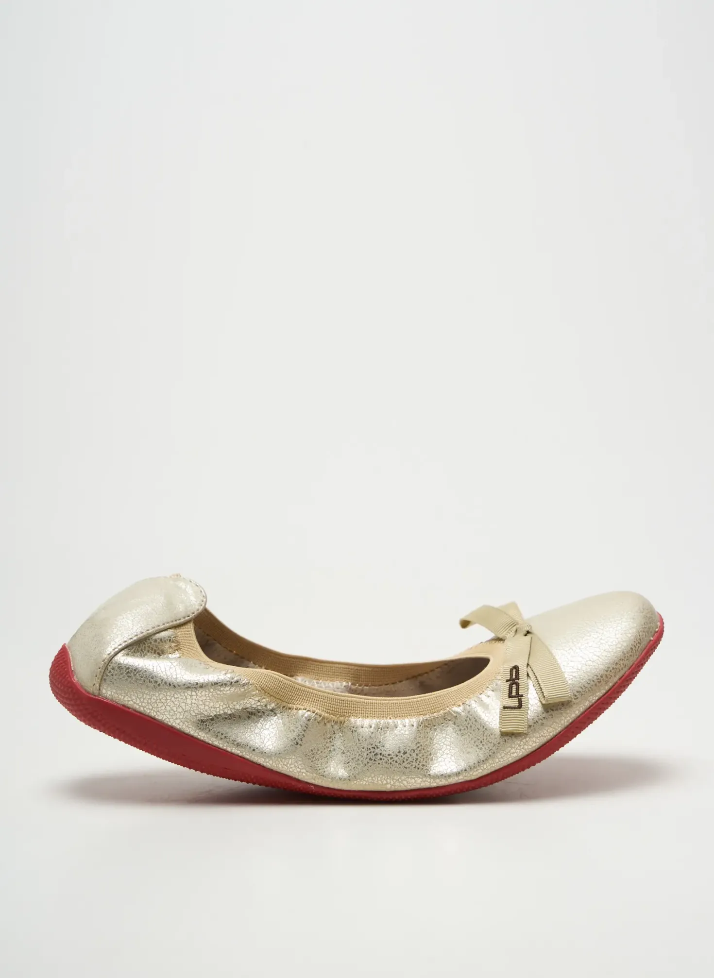 Ballerines Lpb Les Petites Bombes Or Talon Plat Jusqu'à 3cm