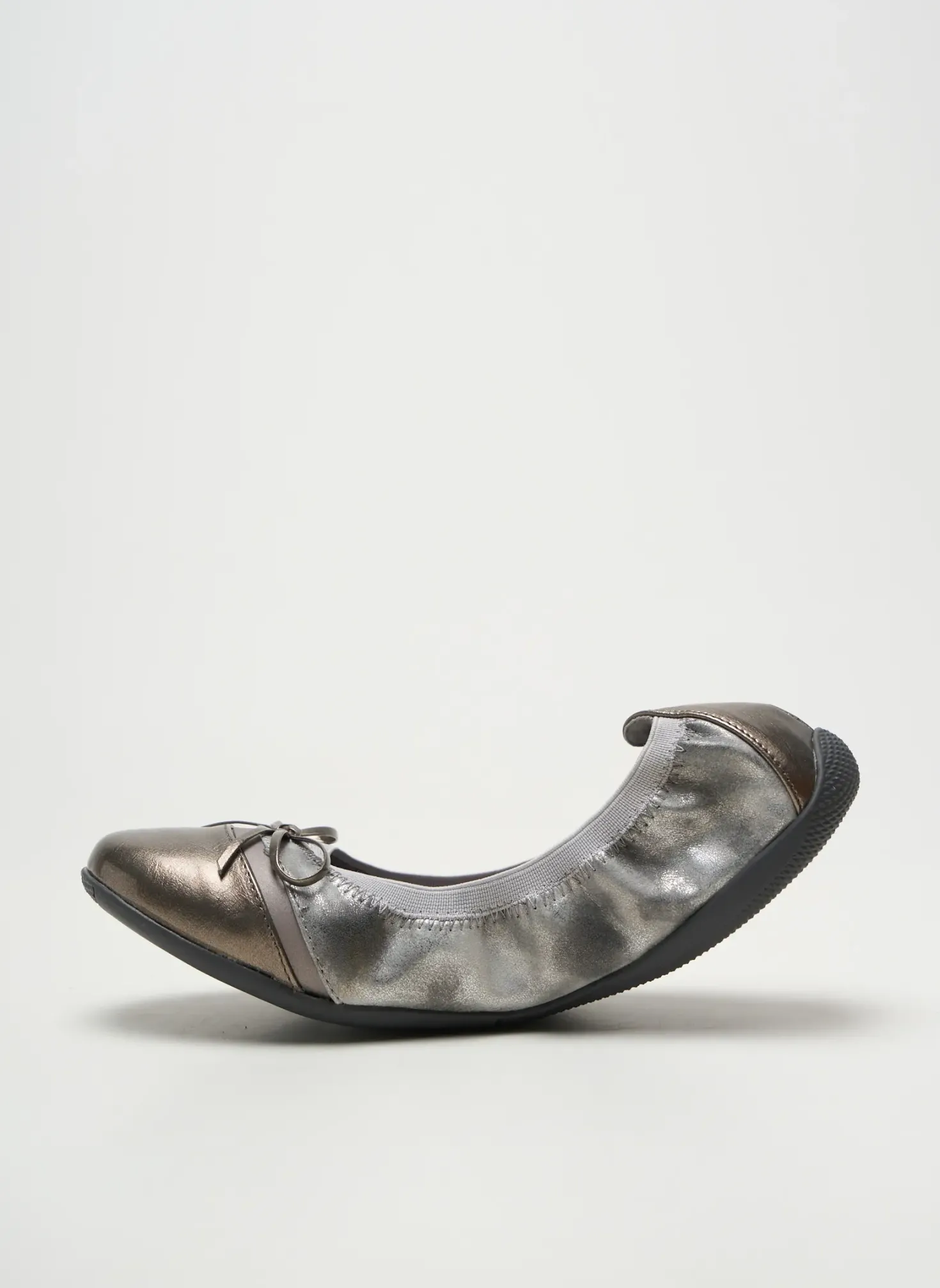 Ballerines Lpb Les Petites Bombes Argent Talon Plat Jusqu'à 3cm